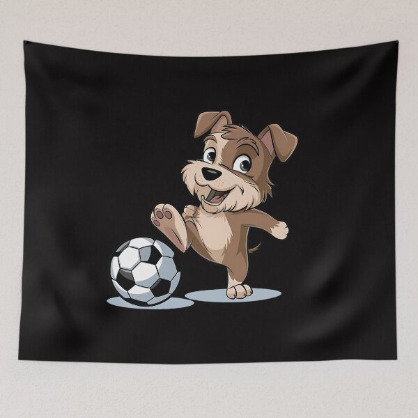 Item preview, Ball Terrier - Perfect for dog lovers and soccer enthusiasts who enjoy playful, fun designs! designed and sold by Zyziowsky.