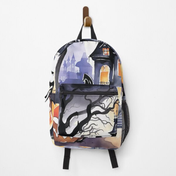 Item preview, Scary castle at night. designed and sold by MagelliShop.