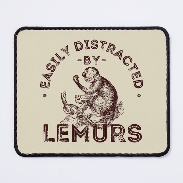 Item preview, Easily distracted by Lemurs, Zookeeper, Zoo animals designed and sold by lagunaklein.