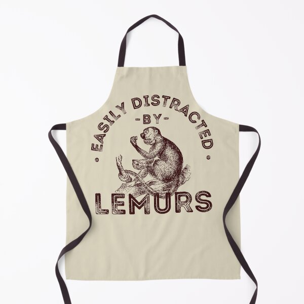 Item preview, Easily distracted by Lemurs, Zookeeper, Zoo animals designed and sold by lagunaklein.