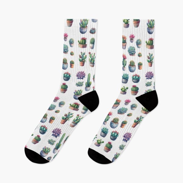 Item preview, Succulent and Cactus Plant Sticker Set designed and sold by FlowerMyLove.