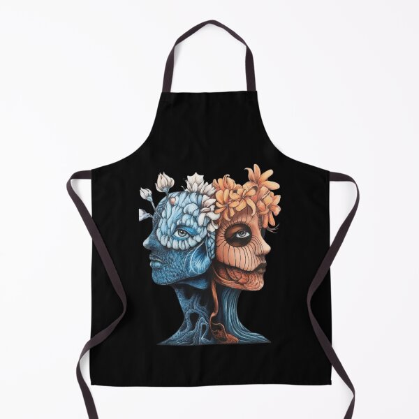 Item preview, Dual Nature: Surreal Faces of Flora and Fauna designed and sold by love3617.