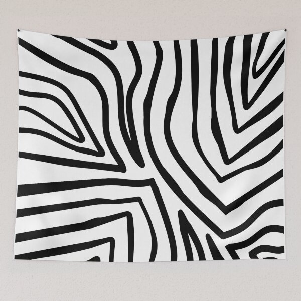 Item preview, Black And White Zebra Stripes designed and sold by Sartoris Art.