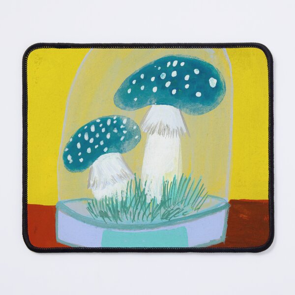 Item preview, Enchanting Mushroom Bell Jar Artwork - Illustration by jemma jamie skidmore designed and sold by Jemma Jamie Skidmore.