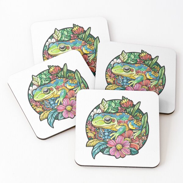 Item preview, Colorful Frog designed and sold by PaperieJennifer.