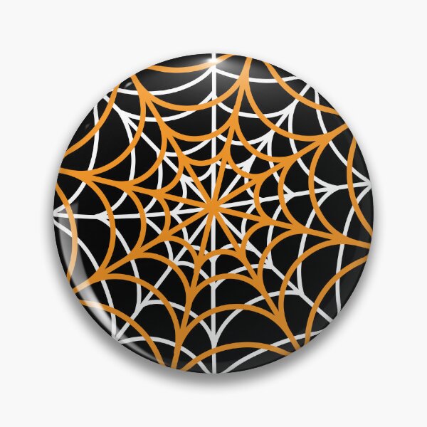 Artikelvorschau, Orange-weißes Spinnennetz entworfen und verkauft von Stefrait-7.