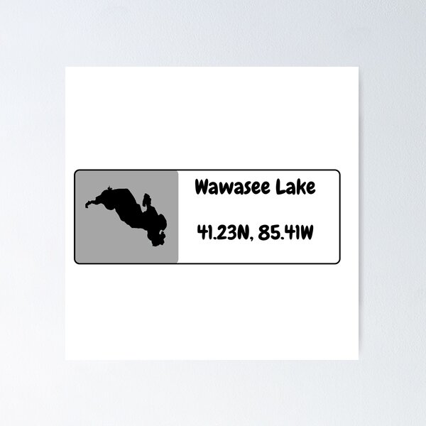 Item preview, Lake Wawasee designed and sold by capablekoala.
