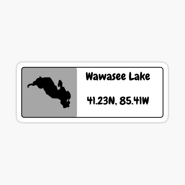 Item preview, Lake Wawasee designed and sold by capablekoala.