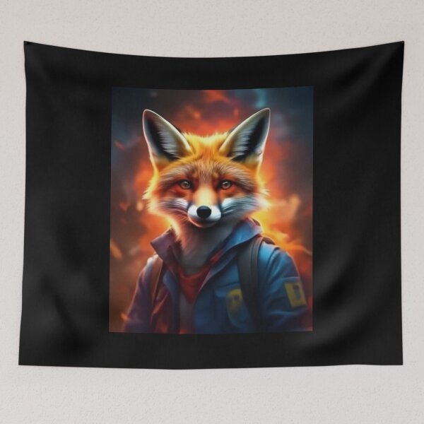 Item preview, Cute fox designed and sold by AuraLineEU.