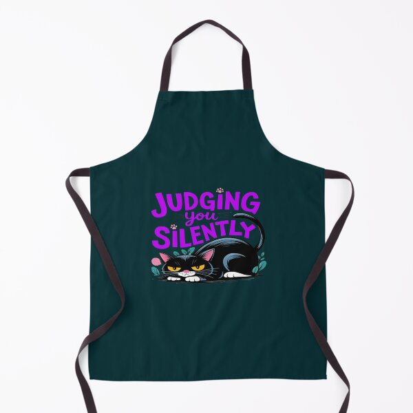 Item preview, Judging You Silently - Funny Grumpy Cat Illustration designed and sold by InkredibleZ.