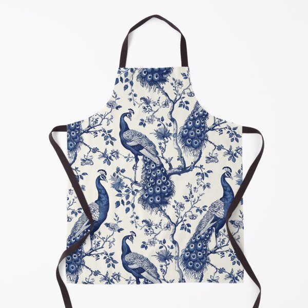 Item preview, Vintage Peacock Chinese Flowers designed and sold by Magnuna.