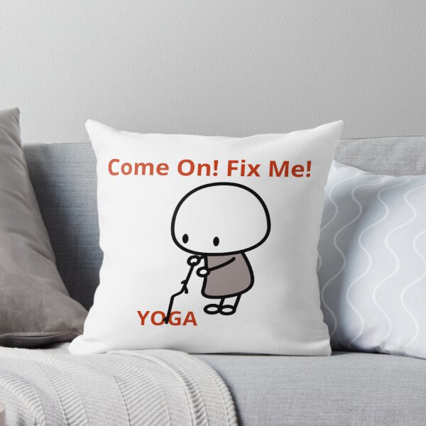 Item preview, Come on Yoga Fix Me Funny T-shirts Hoodies Cure Me Yoga Autoimmune Chronic Illness Disability Mental Illness Tees designed and sold by ChronicillnessT.