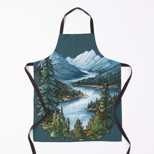 Item preview, Shuswap Thompson-Okanagan Lake and Mountain Art designed and sold by meganohm.