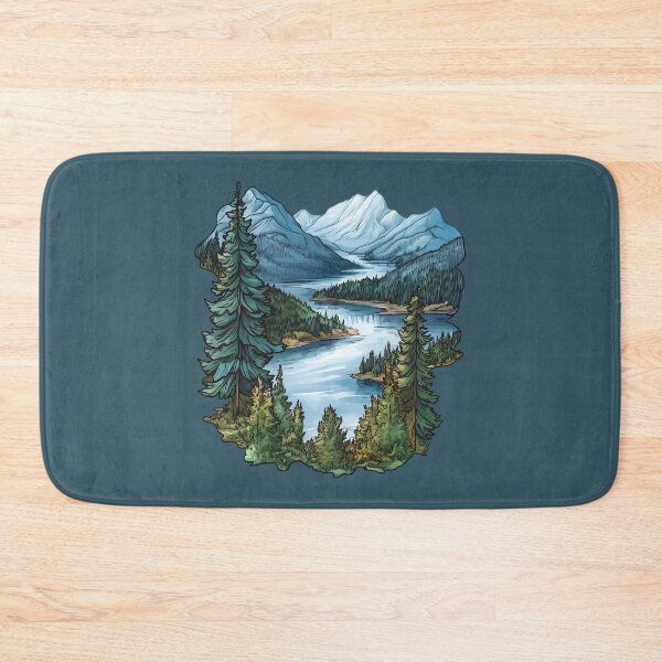 Item preview, Shuswap Thompson-Okanagan Lake and Mountain Art  designed and sold by meganohm.