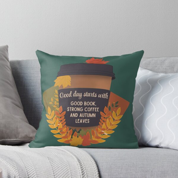 Item preview, Coffee cup and books, bookish autumn stickers, autumn T-shirt  designed and sold by BosskaDesign.
