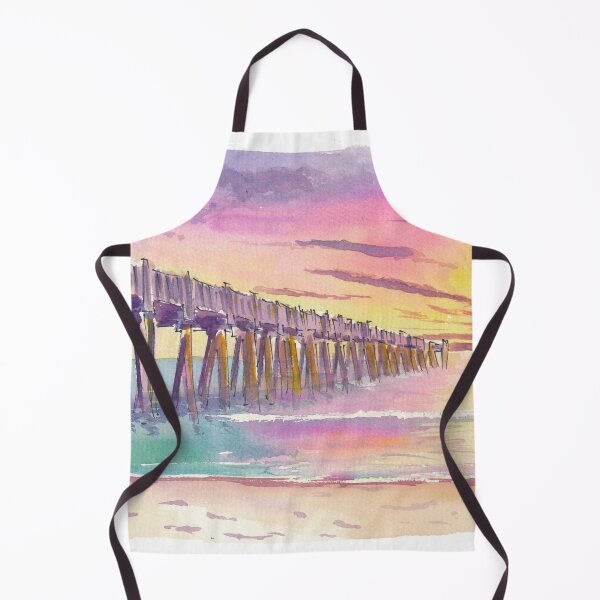 Item preview, Sunset on Gulf Pier on Pensacola Beach Florida designed and sold by artshop77.