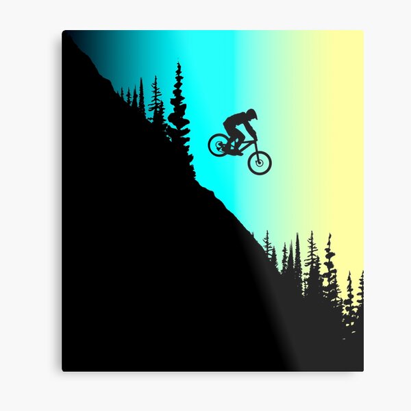 MTB Colors Metal Print