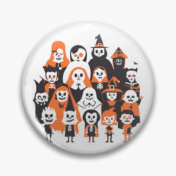 Item preview, Halloween scary characters  designed and sold by ShopTwentyFour.