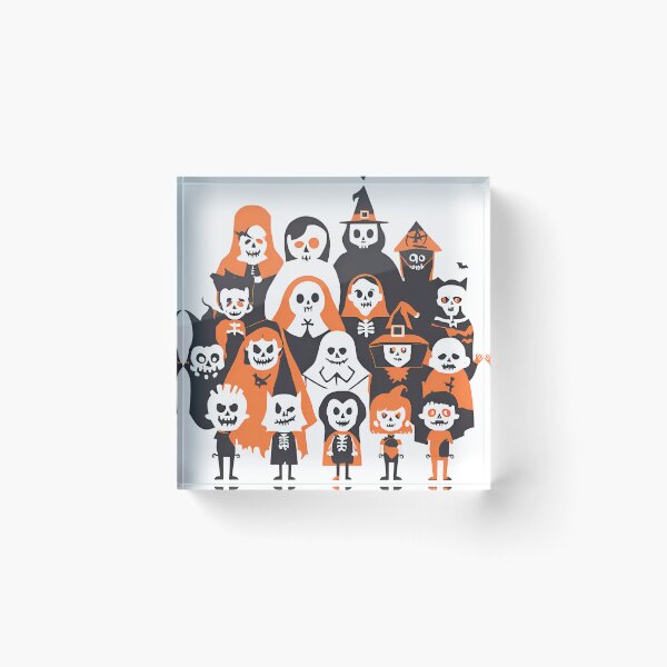 Item preview, Halloween scary characters  designed and sold by ShopTwentyFour.