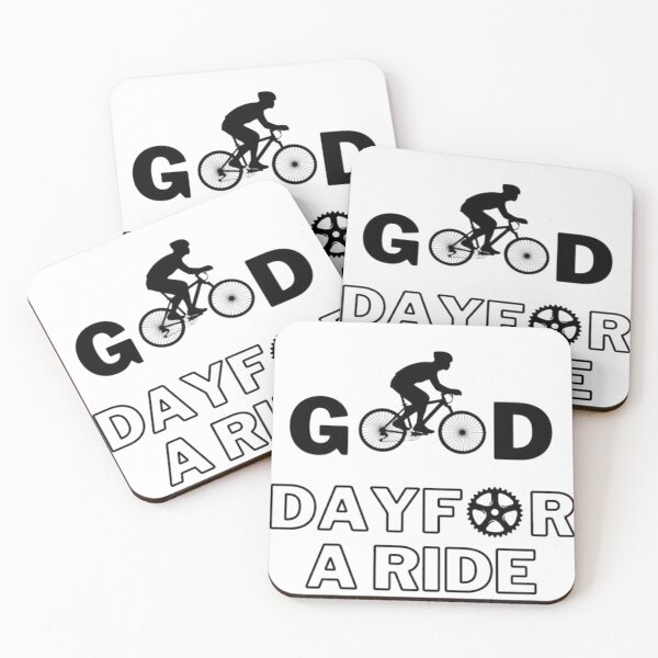 Item preview, "Good Day for a Ride - Cyclist Design" designed and sold by MSHobbies.