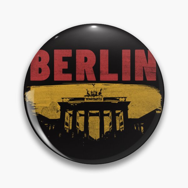 Item preview, Berlin, sticker, circle designed and sold by Jessica  art.