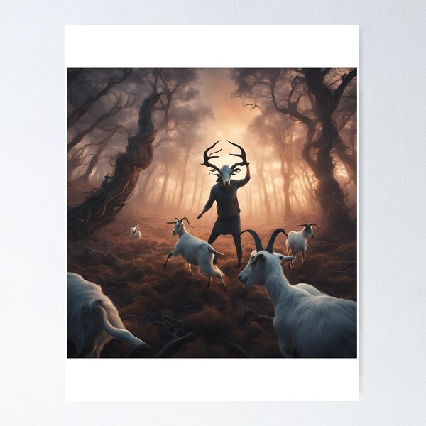 Item preview, Goat man designed and sold by NicMacTees.