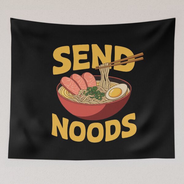 Item preview, Send Noods Ramen Bowl Humor Funny Noodle designed and sold by Hananiah Merch.