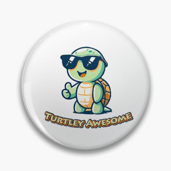 Item preview, Turtley Awesome - Cool Modern Turtle Design designed and sold by DesignbyJanja.