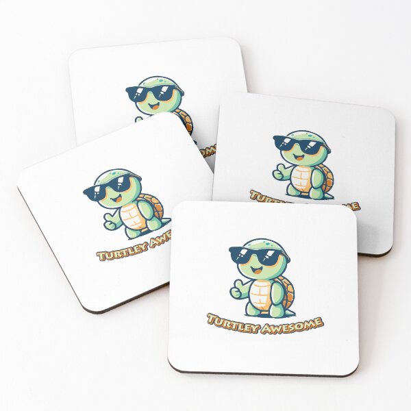 Item preview, Turtley Awesome - Cool Modern Turtle Design designed and sold by DesignbyJanja.