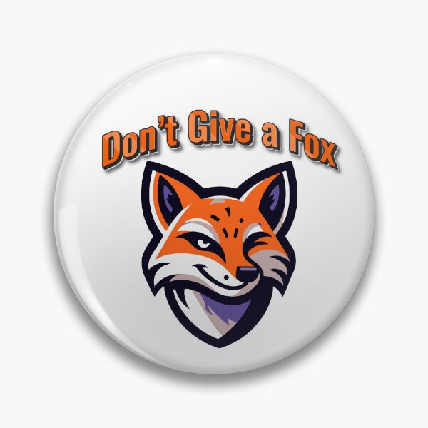 Item preview, Don't Give A Fox- Modern cool fox design designed and sold by DesignbyJanja.