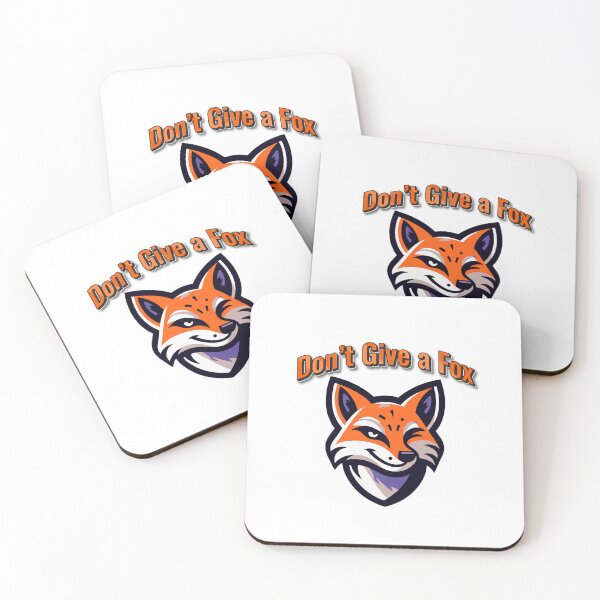 Item preview, Don't Give A Fox- Modern cool fox design designed and sold by DesignbyJanja.