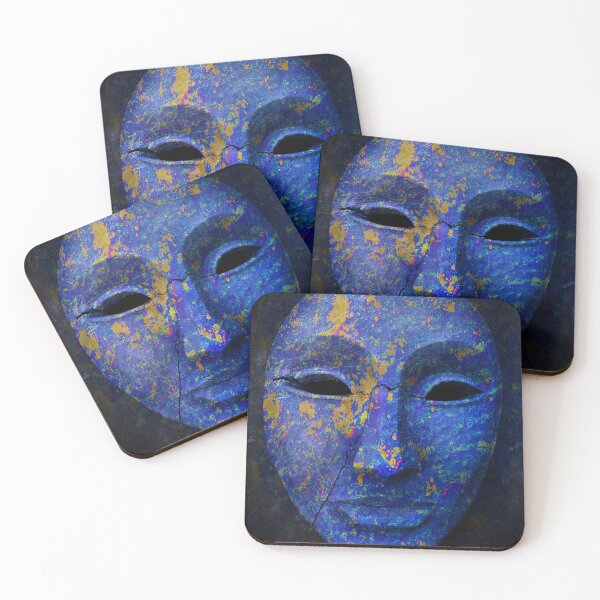 Item preview, Blue Tribal Mask designed and sold by James DeFazio.