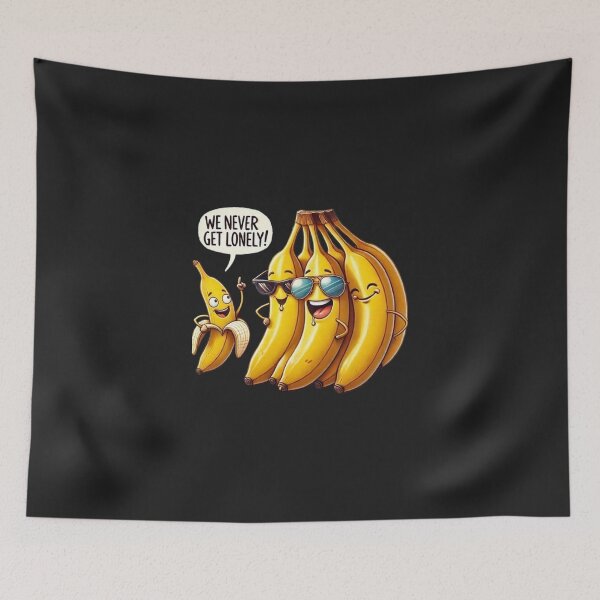 Item preview, "Bananas Never Get Lonely" designed and sold by Pyroluxe.