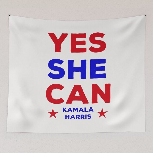 Item preview, Yes She Can -  Kamala Harris designed and sold by Mahmoud Salah.