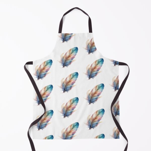 Item preview, Feather seamless design with soft colours 02 designed and sold by GeoffBeattie.