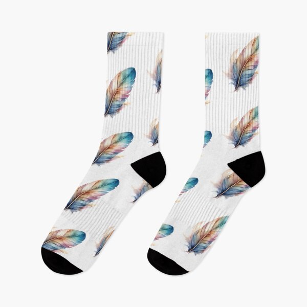 Item preview, Feather seamless design with soft colours 02 designed and sold by GeoffBeattie.