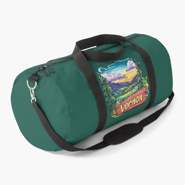 Item preview, Vernon British Columbia Canada Cartoon Landscape Illustration designed and sold by meganohm.