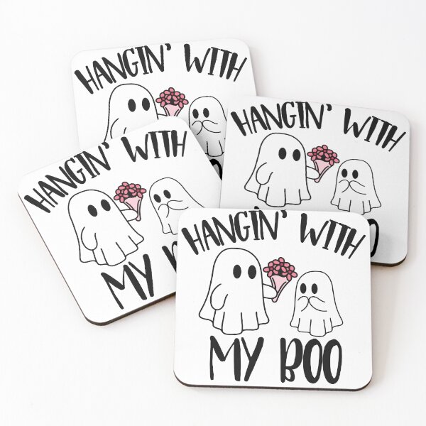 Item preview, Hangin' With my Boo Couples Halloween ghost designed and sold by khallidaart.