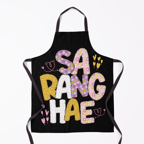 Item preview, Saranghae 사랑해: : Youthful and Cheerful Design for Kdramas Fans designed and sold by KGlam.