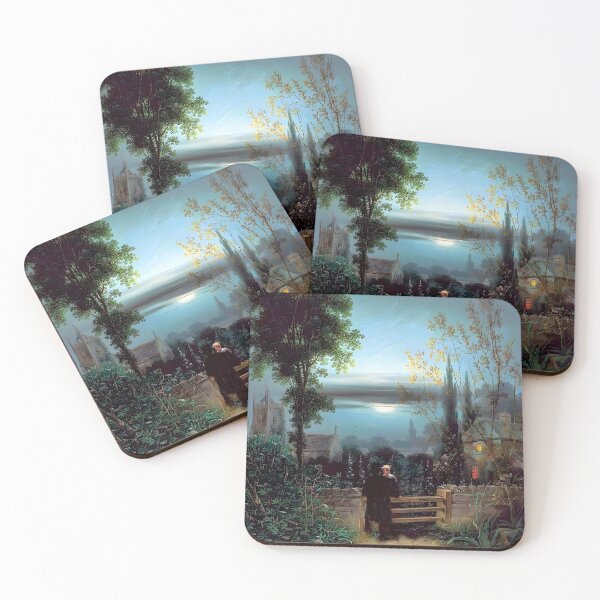 Item preview, The Tryst - Samuel Colman designed and sold by darkgothicart.