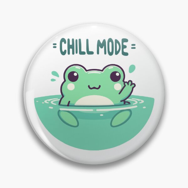 Item preview, Frog Chill Mode is ON designed and sold by bhoomin7.