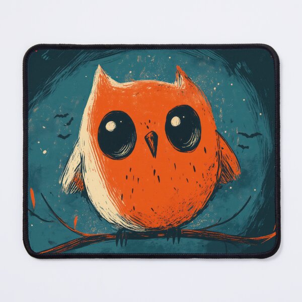 Item preview, Spooky Yet Cute Halloween Treat Owl-y Boo designed and sold by harmonicllc.