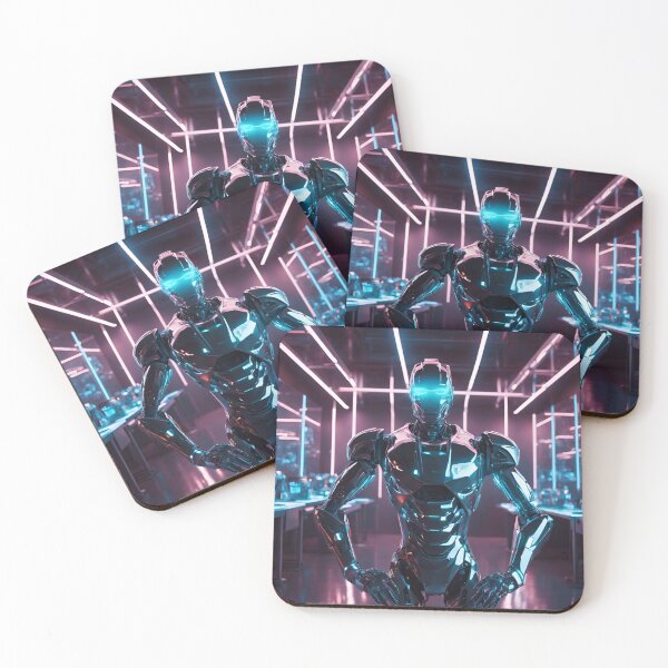 Item preview, Neon Robot designed and sold by NicMacTees.