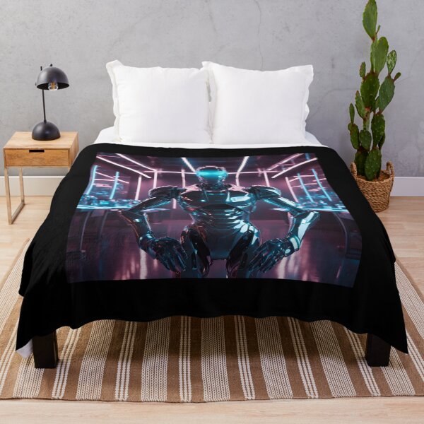 Item preview, Neon Robot designed and sold by NicMacTees.