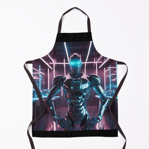 Item preview, Neon Robot designed and sold by NicMacTees.