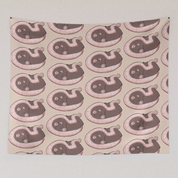Item preview, Sleepy rat designed and sold by Josefine Christiansen.