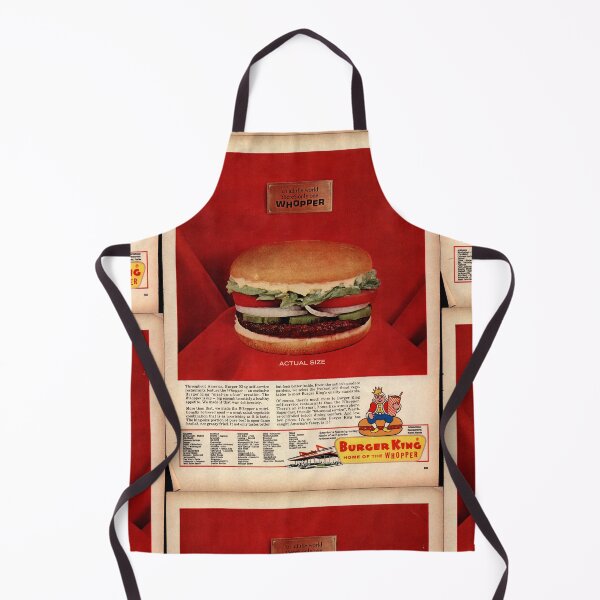 Item preview, Vintage 1960's Burger King Whopper Hamburger Print Ad designed and sold by shnanogans.