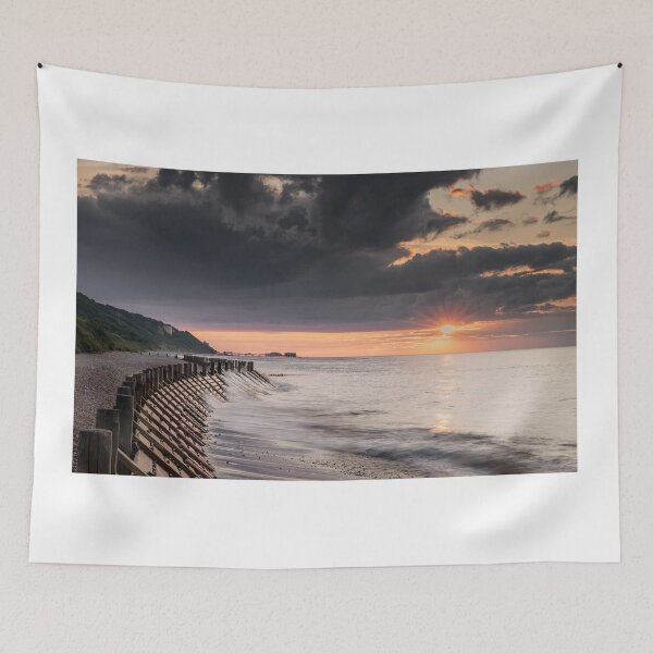 Item preview, The Sun Goes Down On Overstrand Beach  designed and sold by dp-images.
