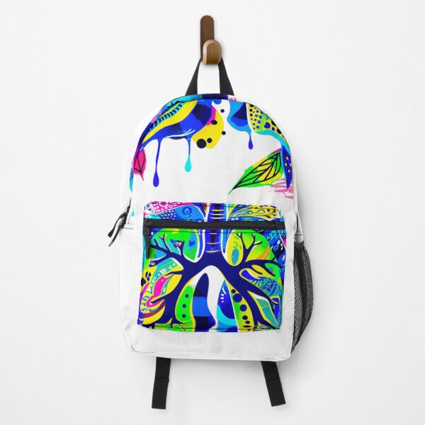 Item preview, Colorful Neon Splatter Art of a Human Lungs designed and sold by AseriaSun.