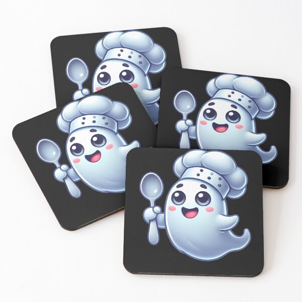 Item preview, Ghostly Chef: Spooky Cuteness in the Kitchen. designed and sold by Linework Studio.